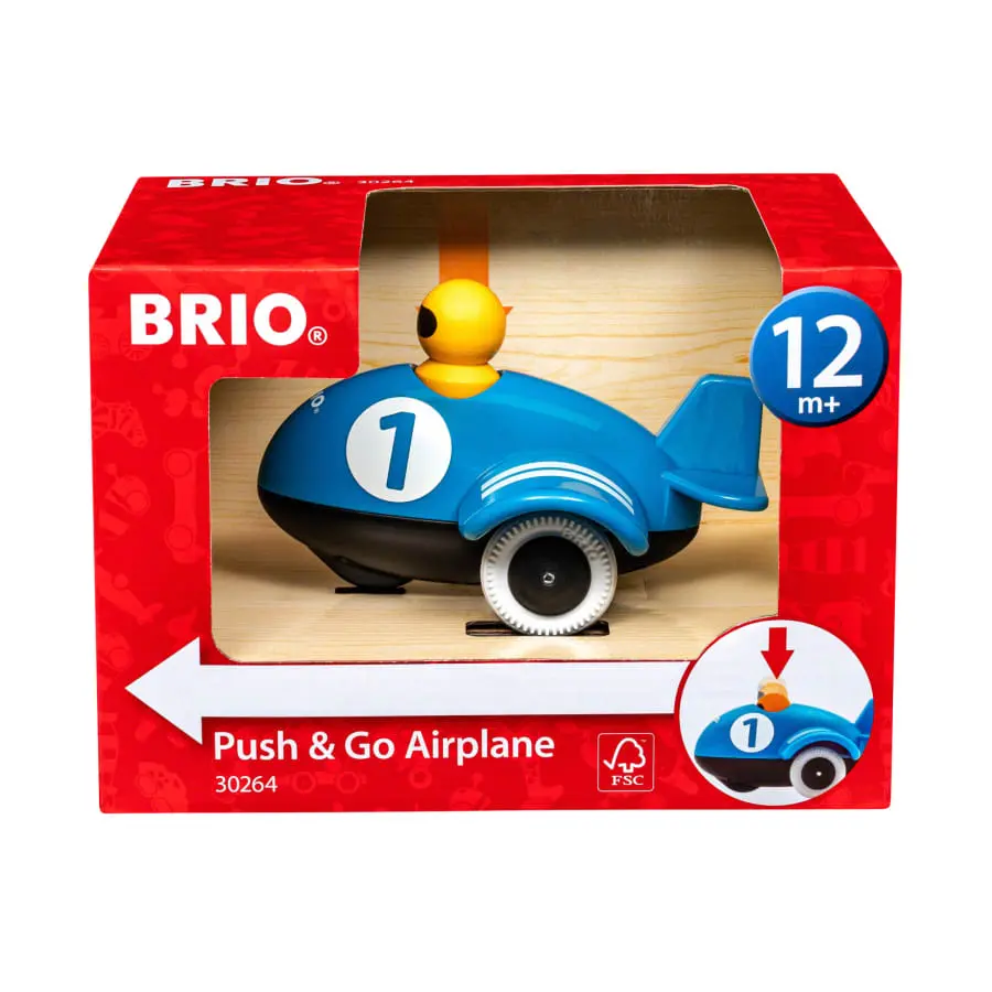 BRIO Push & Go Lentokone 1 BRIO Push & Go Lentokone