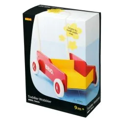 BRIO Punainen/keltainen Kävelyvaunu