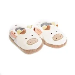 Teddykompaniet Diinglisar 12cm Lehmä Vauvatossut