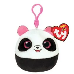TY Squishy Beanies 39571 Bamboo Clip Panda Pehmo