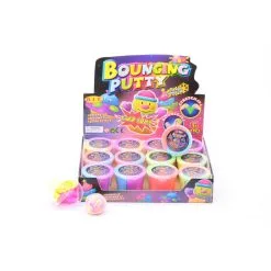 Bouncing Putty Pomppumassa Neonväreillä
