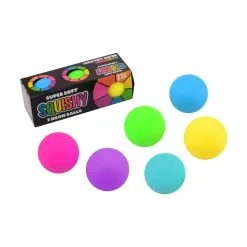 Squishy Neon Balls 3-pack Venyvä Pallo
