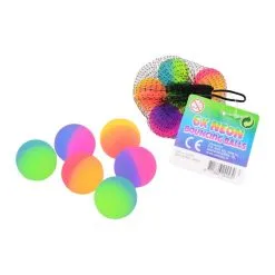 Superpallot 6 Kpl Neonväri