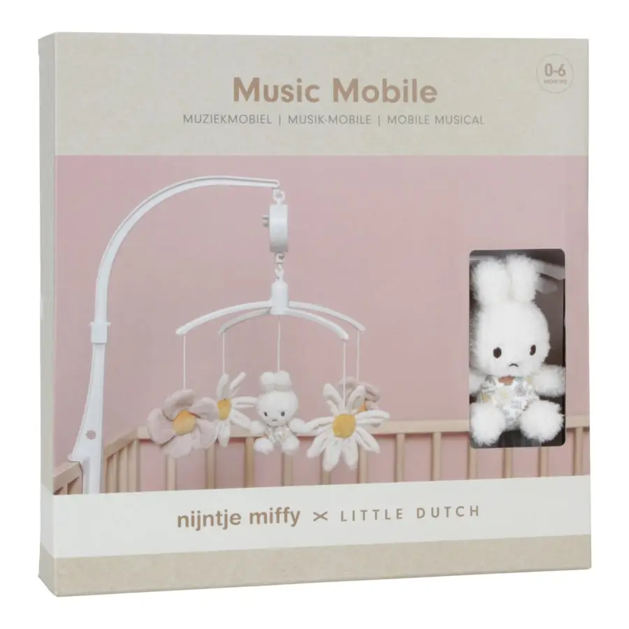 Miffy Vintage Flowers Mobile 1 Miffy Vintage Flowers Mobile