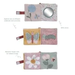 Little Dutch Flowers & Butterflies Pehmeä Pikku Puuhakirja -Ulkolelut myymälä 8713291887190 2