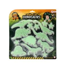 Pimeässä Hohtavat Dinosaurus Koristetarrat