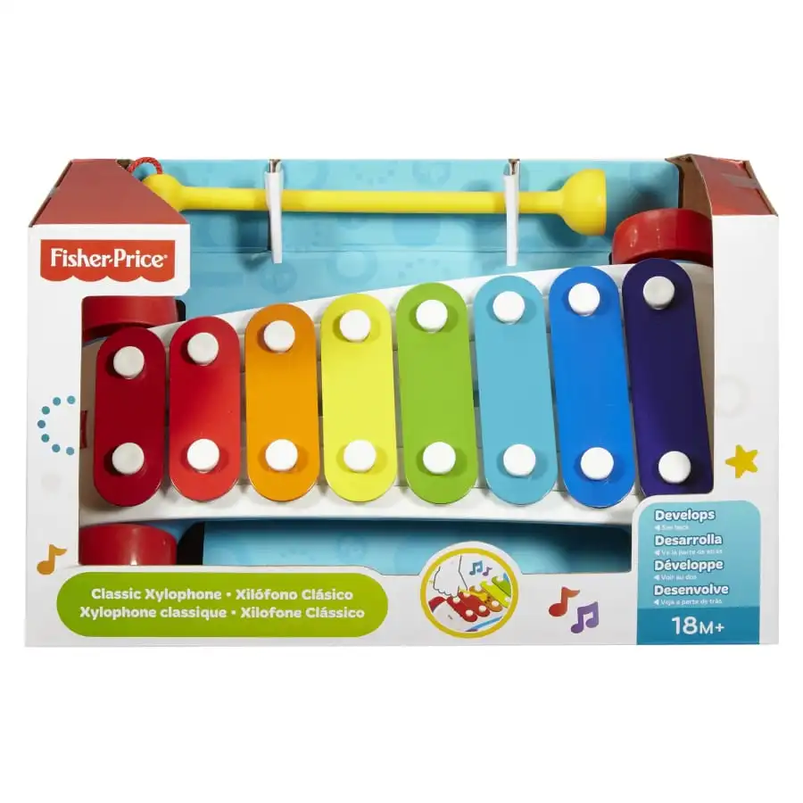 Fisher Price Fisher-Price Classic Xylophone Ksylofoni Vetolelu 1 Fisher Price Fisher-Price Classic Xylophone Ksylofoni Vetolelu