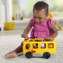 Fisher Price Fisher-Price Little People School Bus Koulubussi -Ulkolelut myymälä 887961961546 4